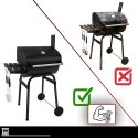 Grill Ogrodowy Z Pokrywą 82x51x117cm Kaminer