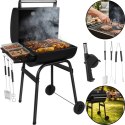 Grill Ogrodowy Z Pokrywą 82x51x117cm Kaminer