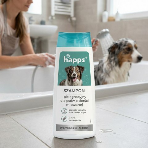 HAPPS - szampon pielęgnacyjny dla psów o sierści mieszanej 200ml