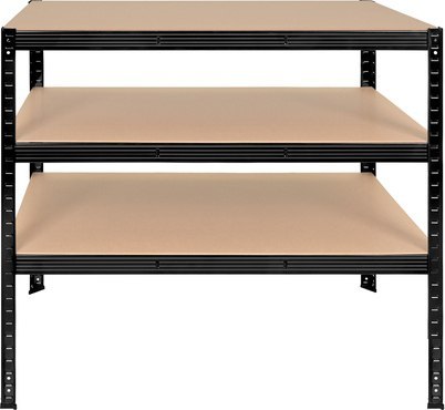 Regał Magazynowy PAKO Czarny 180x100x60 5 Półek 1000 Kg