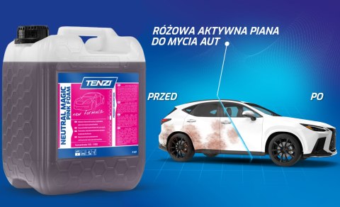 TENZI NEUTRAL MAGIC FOAM PINK - Piana aktywna do mycia aut - 5L