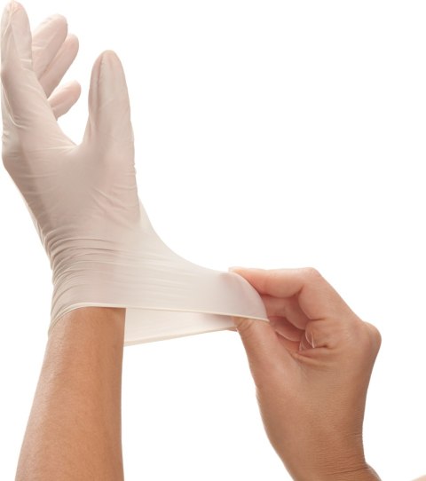 Rękawice lateksowe Vileda Natural Latex S/M 10 szt.