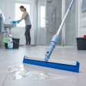 Ściągaczka Gumowa Z Pojedynczym Piórem + Kij aluminiowy niebieski