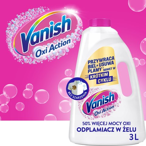 Vanish Oxi Action White Odplamiacz W Żelu 3l