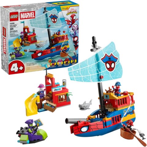 11208 - LEGO Super Heroes - Statek piracki drużyny Spidey'ego