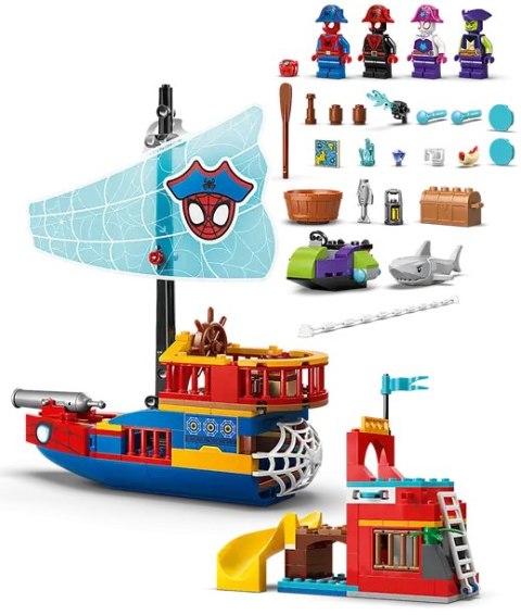 11208 - LEGO Super Heroes - Statek piracki drużyny Spidey'ego