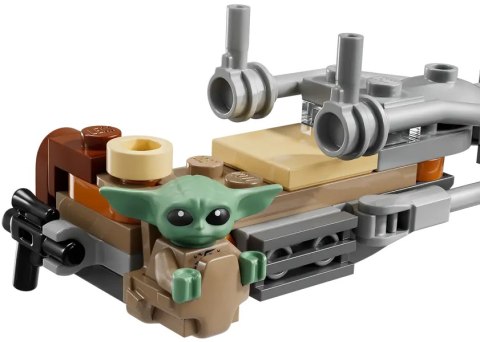 75436 - LEGO Star Wars - Śmigacz Mandalorianina i Grogu