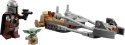 75436 - LEGO Star Wars - Śmigacz Mandalorianina i Grogu