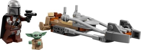 75436 - LEGO Star Wars - Śmigacz Mandalorianina i Grogu