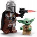 75436 - LEGO Star Wars - Śmigacz Mandalorianina i Grogu