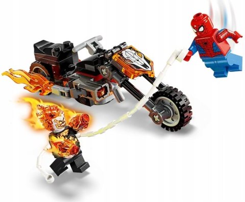 76335 - LEGO Super Heroes - Spider-Man kontra Ghost Rider na motocyklu