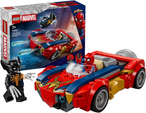 76336 - LEGO Super Heroes - Spider-Man w samochodzie kontra zvenomowany Wolverine