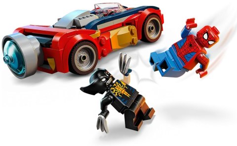 76336 - LEGO Super Heroes - Spider-Man w samochodzie kontra zvenomowany Wolverine