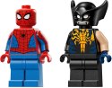 76336 - LEGO Super Heroes - Spider-Man w samochodzie kontra zvenomowany Wolverine