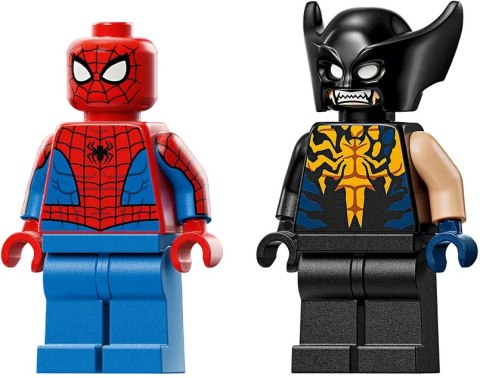 76336 - LEGO Super Heroes - Spider-Man w samochodzie kontra zvenomowany Wolverine