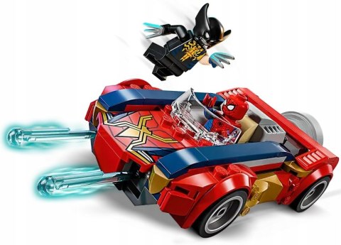 76336 - LEGO Super Heroes - Spider-Man w samochodzie kontra zvenomowany Wolverine