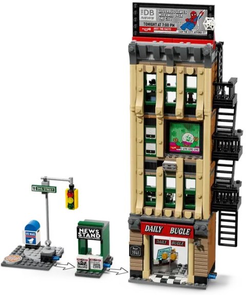 76342 - LEGO Super Heroes - Spider-Man kontra Mysterio: Daily Bugle