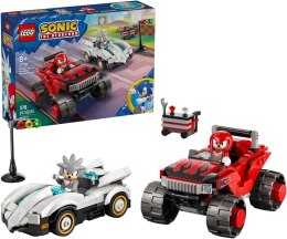 77118 - LEGO Sonic the Hedgehog - Silver w samochodzie kontra Knuckles w monster trucku