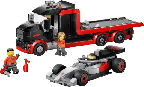 60493 - LEGO City - Ciężarówka F1® z bolidem Audi F1®