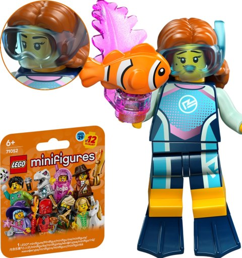 71052 - LEGO Minifigures - Seria 29 - BIOLOŻKA MORSKA col29-2