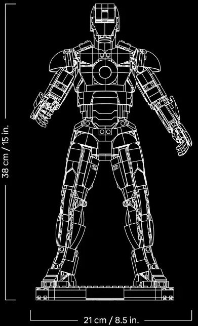 76344 - LEGO Super Heroes - Iron Man Mark 3 — edycja kolekcjonerska