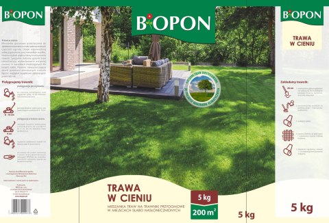 BOPON - Trawa W Cieniu Do Miejsc Słabo Nasłonecznionych 200 m² - 5kg