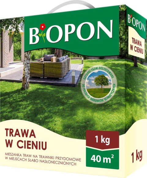 BOPON - Trawa W Cieniu Do Miejsc Słabo Nasłonecznionych 40 m² - 1 kg