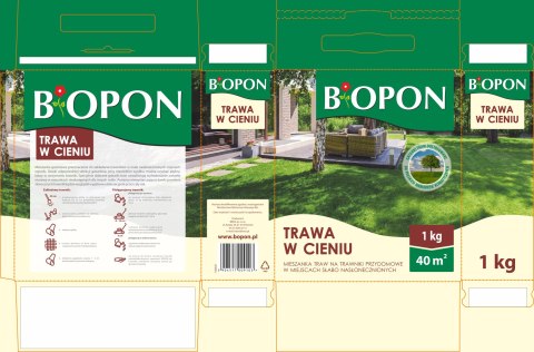 BOPON - Trawa W Cieniu Do Miejsc Słabo Nasłonecznionych 40 m² - 1 kg