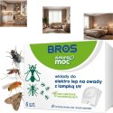 BROS - Zielona Moc Wkłady Do Elektro Lep Na Owady z Lampką UV 6szt