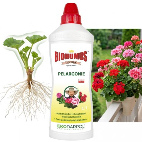 EKODARPOL BIOHUMUS EXTRA Pelargonia 0,7L