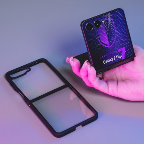 Etui Pancerne Samsung Galaxy Z Flip 7 - 3mk Satin Armor Case+ Flip