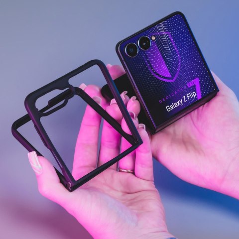 Etui Pancerne Samsung Galaxy Z Flip 7 - 3mk Satin Armor Case+ Flip