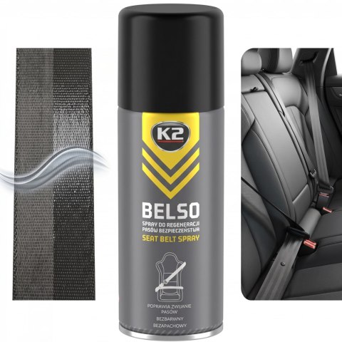 K2 BELSO SMAR DO REGENERACJI Pasów Bezpieczeństwa Samochodu 400ml B433