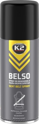 K2 BELSO SMAR DO REGENERACJI Pasów Bezpieczeństwa Samochodu 400ml B433