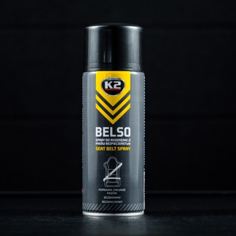 K2 BELSO SMAR DO REGENERACJI Pasów Bezpieczeństwa Samochodu 400ml B433