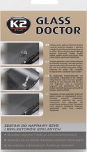K2 GLASS DOCTOR Zestaw Do Naprawy Szyb Aut I Reflektorów Szklanych B350