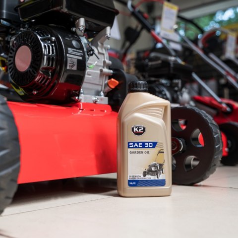 K2 Garden Oil SAE30 SG/CE Olej Do Silników 4T Maszyn Ogrodowych 1L O5451E