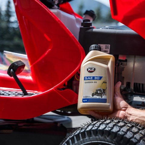 K2 Garden Oil SAE30 SG/CE Olej Do Silników 4T Maszyn Ogrodowych 1L O5451E