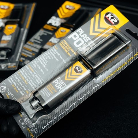 K2 PLASTIPOX Klej Dwuskładnikowy Do Plastiku Gumy Metalu I Szkła 25g B478