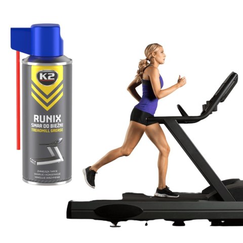 K2 RUNIX Smar Silikonowy Do Bieżni I Sprzętu Fitness W Sprayu 400ml B420