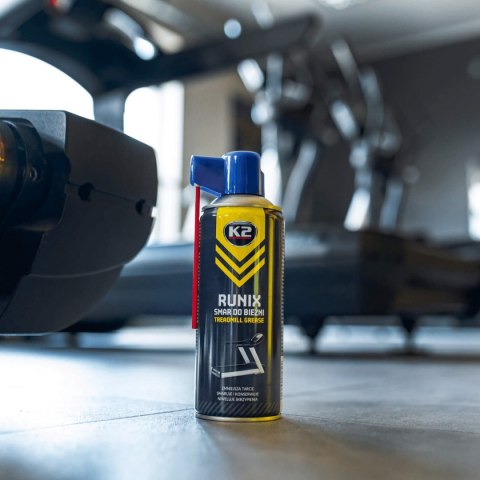 K2 RUNIX Smar Silikonowy Do Bieżni I Sprzętu Fitness W Sprayu 400ml B420