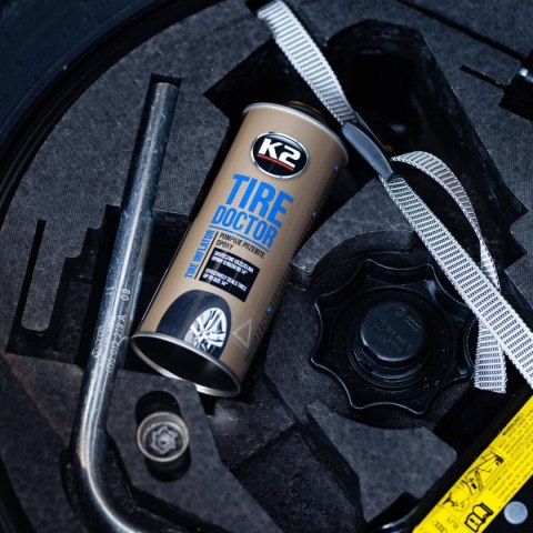 K2 TIRE DOKTOR Uszczelniacz Do Opon Aut Koło Zapasowe W Sprayu 400ml B310