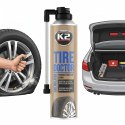 K2 TIRE DOKTOR Uszczelniacz Do Opon Aut Koło Zapasowe W Sprayu 500ml B311