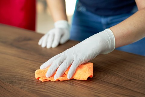 Rękawice lateksowe Vileda Natural Latex S/M 100 szt.