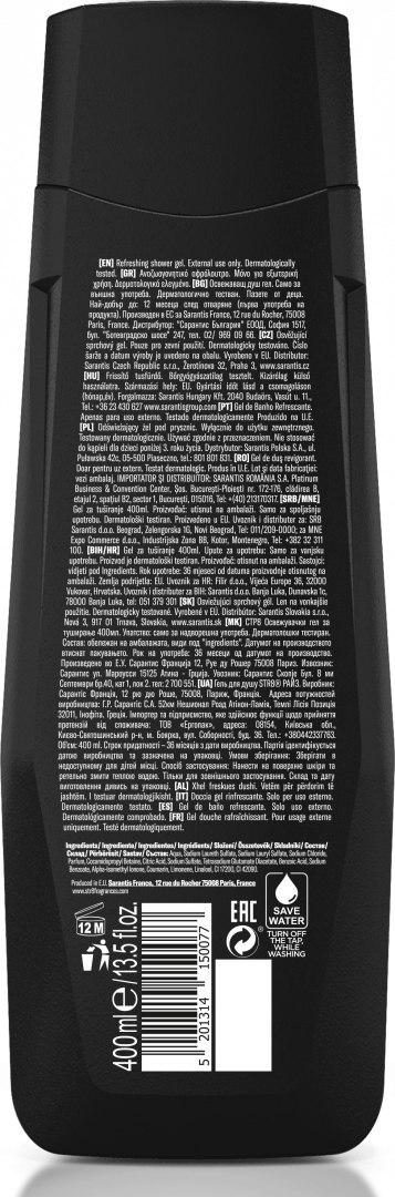 STR8 Żel Pod Prysznic 400ml RISE