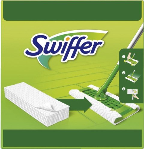 Swiffer Dry Ściereczki Podłogowe Do Mopa - Wkłady Elektrostatyczne 108 szt.