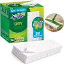 Swiffer Dry Ściereczki Podłogowe Do Mopa - Wkłady Elektrostatyczne 72 szt.