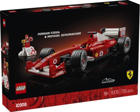 11375 - LEGO Icons - Ferrari F2004 i Michael Schumacher