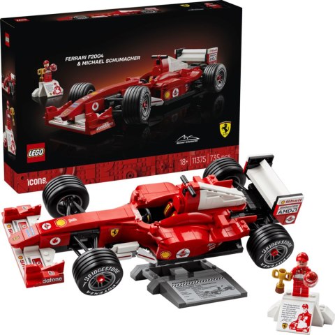 11375 - LEGO Icons - Ferrari F2004 i Michael Schumacher