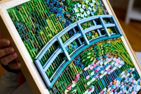 31220 - LEGO Art - Claude Monet — Most nad stawem z liliami wodnymi